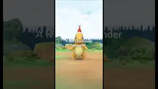 Getting LUCKY with ✨ Shiny Charmander Costumed Birthday Hat in #pokemogo #8thanniversary #party