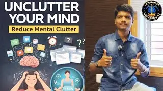 Unclutter Your Mind in 1 Minute | Stop Overthinking Using Brain Science | vidhuran Neuroscience.