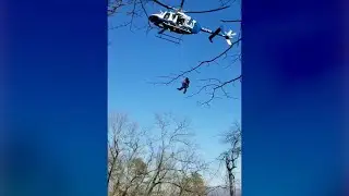 2 hikers rescued after falls along the icy Appalachian Trail