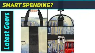 Drawings Vintage London Gym Bag: The Ultimate Organizer for Your Active Life!