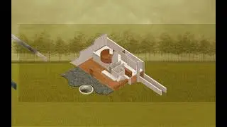 Villa Van Wassenhove - Exploded Axonometric Animation