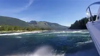 Sechelt Inlet Skookumchuck in slow mo (25%)