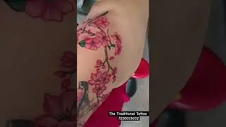 Cherry Blossom Tattoo | Tattoo Girl | Cherry Blossom Design