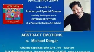 ABSTRACT EMOTIONS BY MICHAEL DERGAR at #NewLightArtGallery