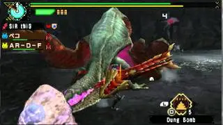 MHP3【ガンランス】ギギネブラ | Gigginox 09分02秒 [HD]