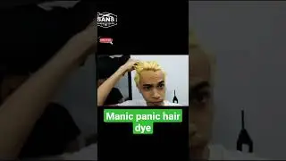 manic panic hairdye  electric lizard #shorts
