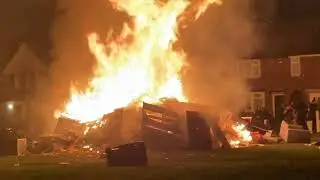 FAZAKERLEY THE PIT BONFIRE SPECTACLE please subscribe loads more 👍 