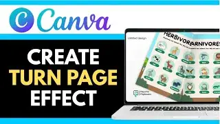 How To Make Page Turn Effect on Canva 2025 | Page Turn Effect in Canva Under 2 Mins