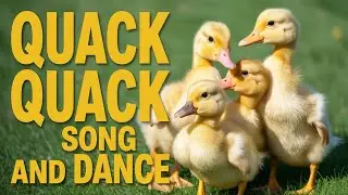Cute Duck Song for Toddlers | English Nursery Rhyme with Happy Melody and Animal Adventures