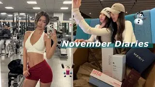 November Diaries☃️: Sephora haul, late night gym sesh, girls date&hellip;
