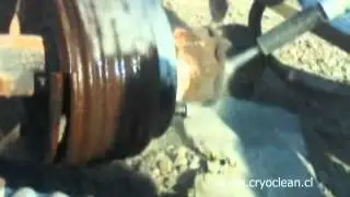 General Maintenance - Rust Removal - Cryo Clean Chile - Farrow System