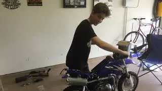 TTR50 Build - GYTR Exhaust ￼Upgrade