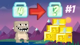 MASSING DISPLAY BLOCK PART 1 | PLANTING 1937 MUSIC BOX TREES | Growtopia #shorts