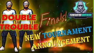 TNB DOUBLE TROUBLE FINALS || FREE FIRE LIVE WITH TERMINATOR BROTHERS