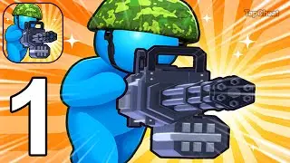 Zombie Defense: War Z Survival - Gameplay Walkthrough Part 1 Level 1-14 Zombie Army Commander Game