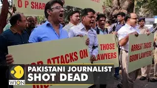 Pakistani journalist shot dead outside Lahore Press Club | Latest English News | WION
