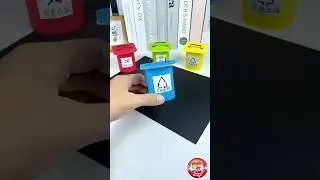 &ldquo;DIY Dustbin Craft: Recycle a Yogurt Box into a Mini Bin!&rdquo; 🗑️ KidiesTime7 | Kids TOY shorts