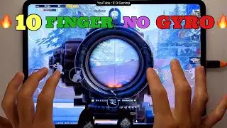 🥶PUBG MOBILE 🥶4 .1 🥶🥹Bye Bye 🥹🔥10 FINGER NO GYRO 🔥I PAD PRO M4🔥
