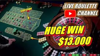 🔴LIVE ROULETTE | 🚨 HUGE WIN 💲13.000 In Real Vegas Casino 🎰 $100 Chips Inside Exclusive ✅ 2026-01-22
