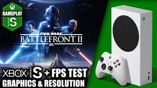 Star Wars Battlefront 2 - Xbox Series S Gameplay + FPS Test
