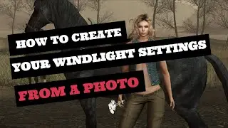 Second Life Windlight Settings from a Photo