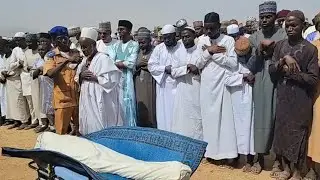 Kai Tsaye: Yanda Aka Gudanar Da Jana'izar Marigayi Dr. Idris Abdulaziz Bauchi (R).