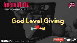 God Level Giving | Min. Keith Goosby II | NET Church