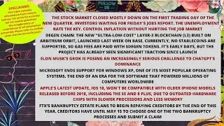 BEST NEWS = FINANCE - STOCKS - CRYPTO - TECH - AI - WORLD - TODAY