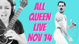 QUEEN Ukulele Play Alongs - Live Stream Nov 14