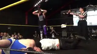 Xander Taylor breaks the Guardian Of The Realm in half