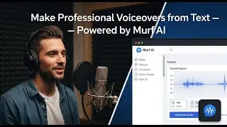 Make Professional Voiceovers from Text — Powered by Murf AI”