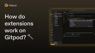 How do extensions work on Gitpod? 🔧