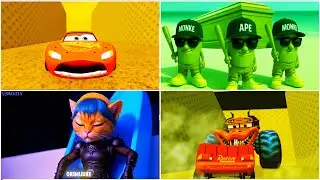 Lightning McQueen vs INSANE Beat Drop ⚡️🎵McQueen Hyper Speed Brainrot Remix 🔥💨