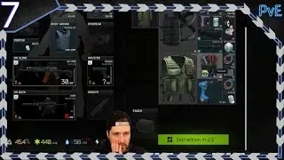 So many items So little stash Space in H.B. Ultra Hardcore Tarkov 🌲 Episode 7