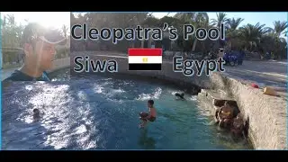 Cleopatra's Pool in Siwa Egypt🇪🇬