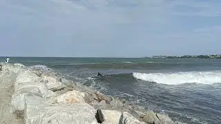 Surfing the Groyne. Unedited. St Francis bay. 