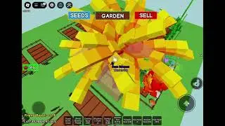 Sprinkler glitch + burning bud&hellip;&hellip;&hellip; | Grow a garden |