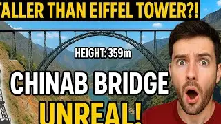 chinab bridge railway 🇮🇳