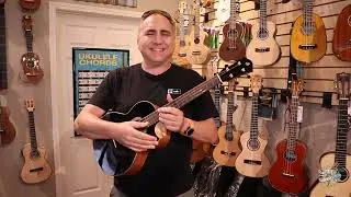 Flight Nora Baritone Ukulele Demo | Solid Spruce Top, Steel Strings & EQ Pickup Power