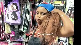 How I prep my  ceres kinky before doing mini twist