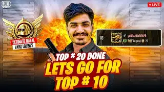 RANK 16 IN ULTIMATE ROYAL LETS GO FOR TOP 10 YO BRANDxLIVE | PUBG MOBILE LIVE