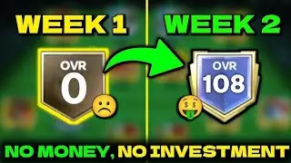 Upgrading my fc mobile team up to 108 overall without any investment