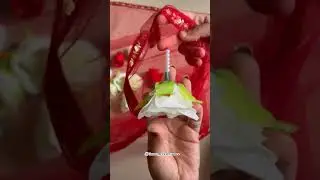 beautiful unique bridal entry chadar #bridetobe #foryou #viral #handmade #decoration #youtubeshorts