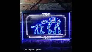 Star Wars ATAT LED Neon Sign