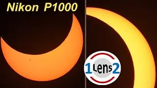 Partial Solar Eclipse Nikon P1000 Super Zoom October 14, 2023