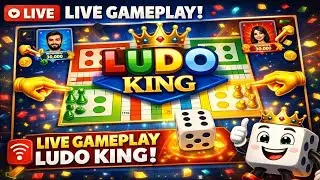 Live Ludo Gameplay 🔴 | Real-Time Ludo Match | Ludo King Live