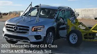 2020-2022 Mercedes-Benz GLB-Class (X247 - GLB 250) NHTSA MDB Side Crash Test