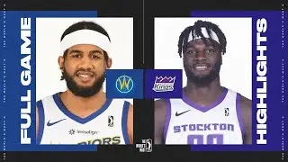 Stockton Kings vs. Santa Cruz Warriors - Game Highlights