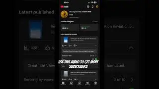 Use this audio to get more subscribers #fyp #viral #subscribers #shorts #trending #foryourpage