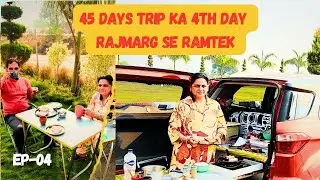 South India Trip ka 4th day RAJMARG se Ramtek Nagpur ,45 days 7000 Kms South India .Vlog-165(EP-4)